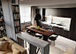 A Stylish Contemporary Apartment in Kiev|住宅 - 案例 网聚设计