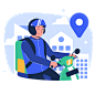 Food Delivery Animated Illustrat
