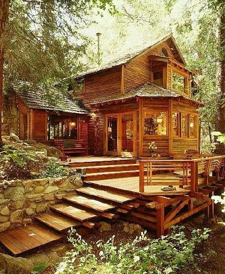森林里的小木屋 (4)