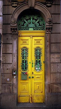 Yellow doors