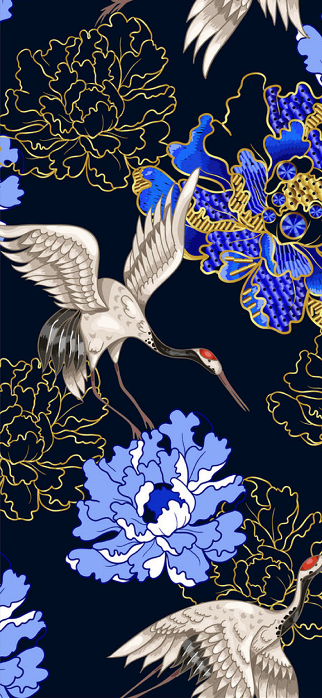 仙鹤手机壁纸
