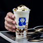 90口径网红奶茶杯商用冷饮料塑料杯子一次性带盖500/700ml定订制-tmall.com天猫