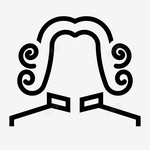 律师顾问职业图标 平面电商 创意素材图片_律师素材图片素材-花瓣网