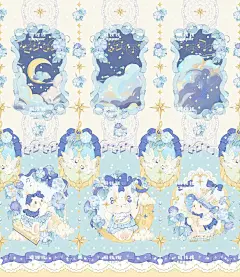 Lolita柄图 _ 朝颜小兔～是可爱的兔兔呀_1_铜钱钱_来自小红书网页版