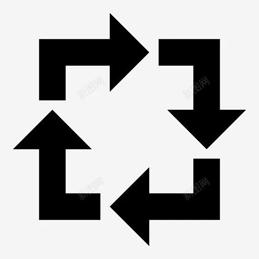 循环减法签名图标 箭头 icon 标识 标志 UI图标 设计图片 免费下载 页面网页 平面电商 创意素材-花瓣网