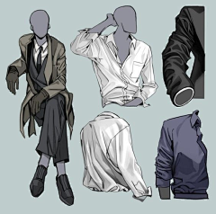 月色入阶采集到服装