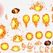 燃烧的火球游戏特效 创意素材