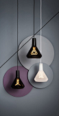 contemporary lamp shades with twisted filaments | adamchristopherdesign.co.uk: 