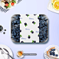 水果甜品蓝莓 食品包装 tic288a0316_平面设计_其他平面设计