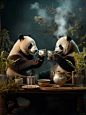 熊猫de 周末日常：喝茶+玩游戏_1_美人布蕾妮_来自小红书网页版