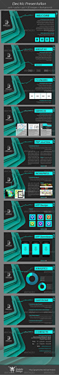 Electric Presentation  - Abstract Powerpoint Templates #PPT#