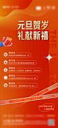 元旦贺岁五重礼海报