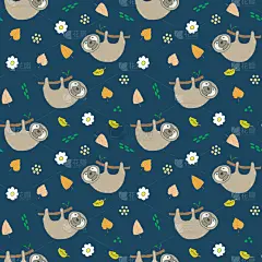 可爱的,动物手,卡通,四方连续纹样,纺织品,野生动物,壁纸,动物,绘制