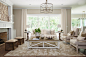 The Bluffton - Traditional - Living Room - Jacksonville - by Cottage Home Company | Houzz UK