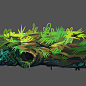 Tiles forest, Miriam Carvajal Díaz : Personal work WIP.