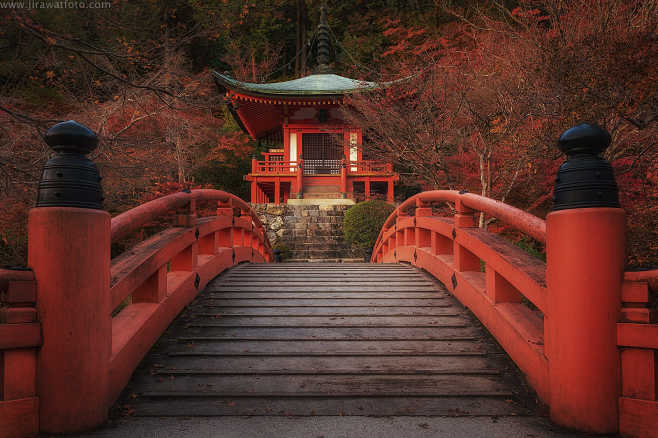 Daigo-Ji temple in a...