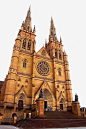 澳洲褐色教堂高清素材 png免费素材 澳洲建筑 澳洲教堂 神圣 元素 免抠png 设计图片 免费下载 页面网页 平面电商 创意素材