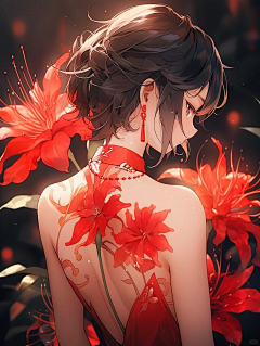 汐兮呀~采集到氛围女头