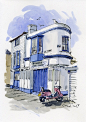 Claire Fletcher Artist | Sketching - Buildings & Scenes