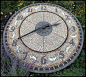 Maggy Howarth - Cobblestone Designs Pebble Clock Mosaic: 