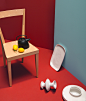 Interior : Photo&retouch/Barbara FranzòSet design/Isil GunProduct/Linck Keramik, Once Milano, Tina Frey Designs, Royal Tichelaar Makkum @WallpaperSTORE*