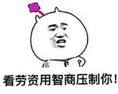 用智商压制你
