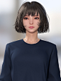 Short Hair, Shin JeongHo : I made another hair&face by referring to good image. 
I'll continue to study hair works with maya.
Thank you for watching my work.
https://www.instagram.com/shinjeonghoart/
https://www.facebook.com/jeongho.shin.39