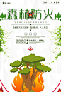 中国消防安全宣传展板海报psd素材消防知识教育宣传栏PS设计素材-淘宝网