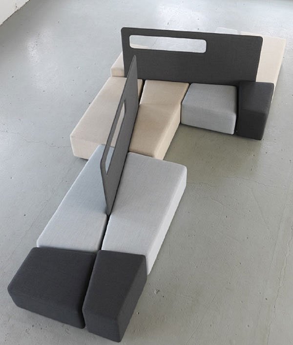 实用的室内公共空间大厅沙发设计 #沙发设...