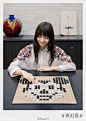 智慧与美丽之围棋女神黑嘉嘉 : 智慧与美丽之围棋女神黑嘉嘉