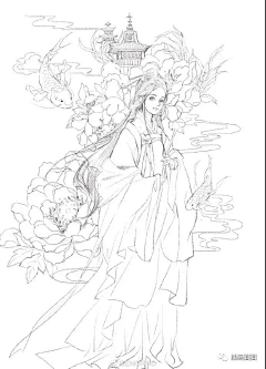 大白兔奶茶采集到线稿