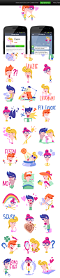 Gli amiconi - Line stickers on Behance