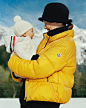 Photo shared by Moncler on February 25, 2021 tagging @kotobolofo. May be an image of child, standing and outdoors.