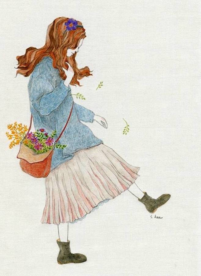 《笔尖下的女子》