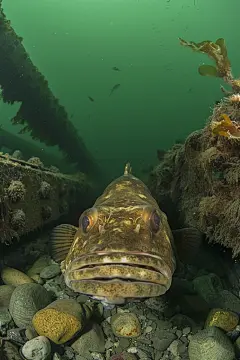 鲜活海产品银鳕鱼素材