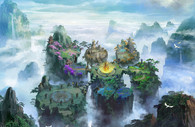《神道三国》游戏场景