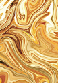 华丽金色金属液体流动抽象纹理背景海报平面JPG图片高清素材
