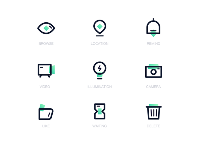 Icon Design ui  ux d...