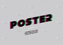 海报字母表