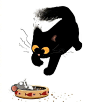炸毛小黑猫
Artist:iDan Tavis
#炸毛小黑猫# ​​​​