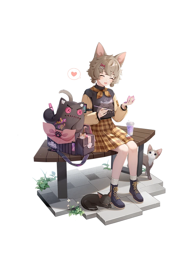 爱心妆点立绘.png-花瓣网