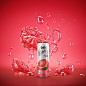 Bai Bubbles : BAI—the advertiser known from a Super Bowl’s commercial with Justin Timberlake and Christopher Walken approached us to create the promotional materials for their new drink BAI bubbles. BAI Bubbles is sparkling, comes in 5 flavors, has only 5