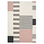 Graphic is yet another rug from the renowned scandinavian manufacturer ‘Linie Design’. Graphic combines bold blocks of colour which electrify the surface of this flat weave kelim. A must for any contemporary space. Every rug is individually hand loomed an