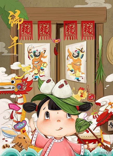 #暖心插画# 中国传统节日，你最爱哪一个...
