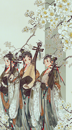 无相居采集到插画---古风
