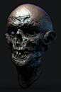 Zombie head