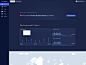 Welcome Home homescreen map web app desktop tooltip welcome page ui dashboad dashboard design