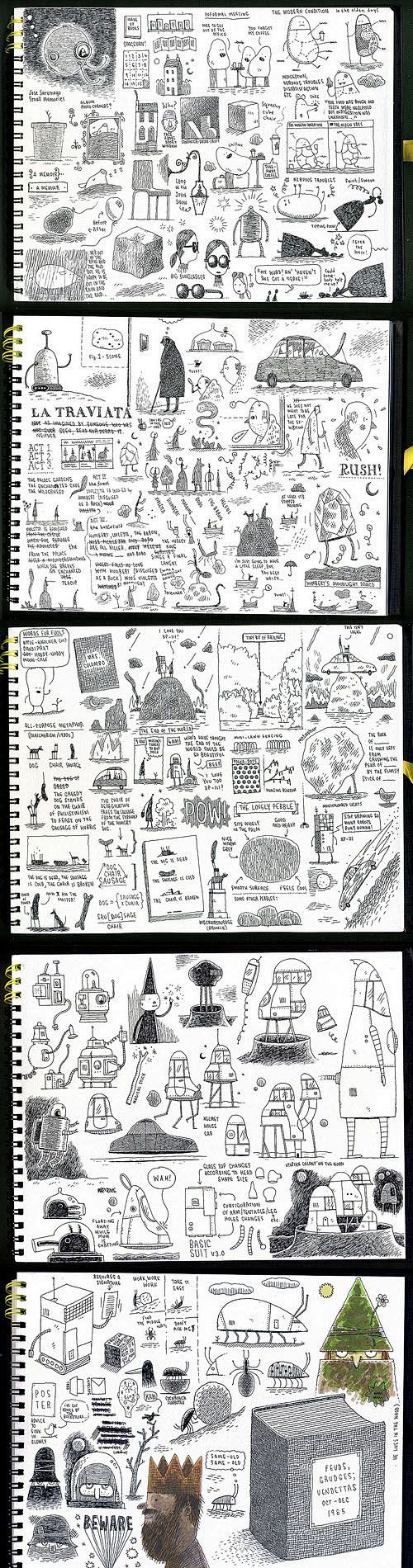 Tom Gauld's sketchbo...