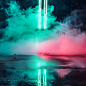 naidongtiyu123_Elimination_clean_ground_smoke_powder_behind_red_88c7a7bd-47aa-4710-a77e-6c617f067d3c