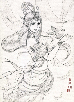 Sopwu采集到手绘速写 \ 铅笔画  \水彩水粉